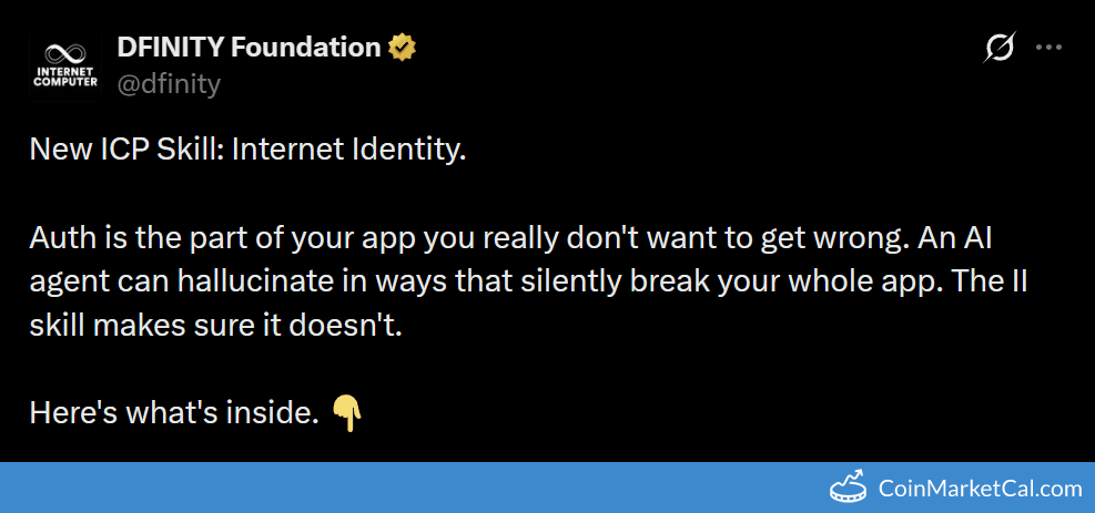 Internet Identity Skill