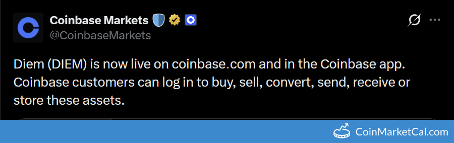 Coinbase Listing