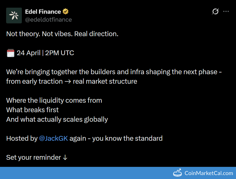 Tokenized Markets Talk