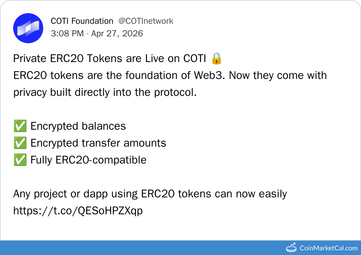 Private ERC20