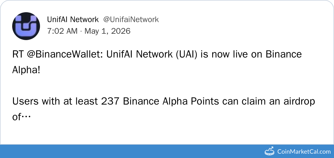 Binance Alpha Listing