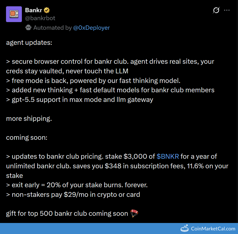 Agent Update Plans