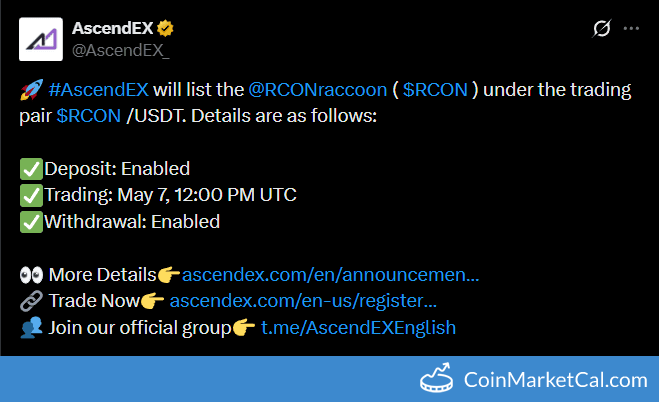 AscendEX Listing