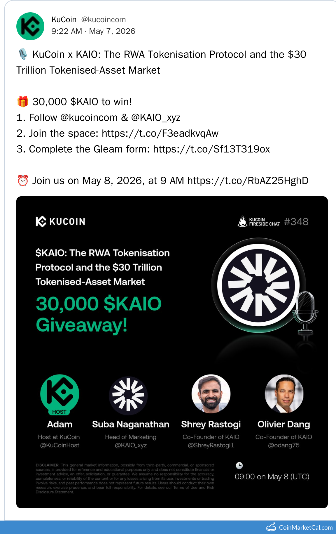 Talk with KuCoin