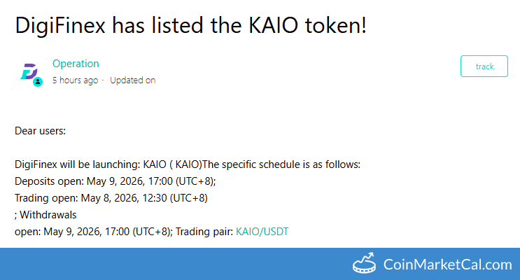 DigiFinex Listing
