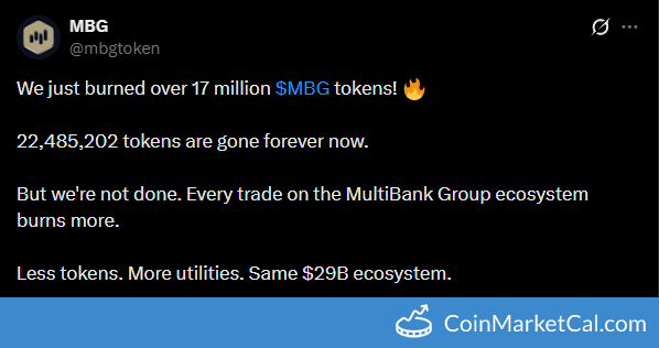 22.5MM Token Burn