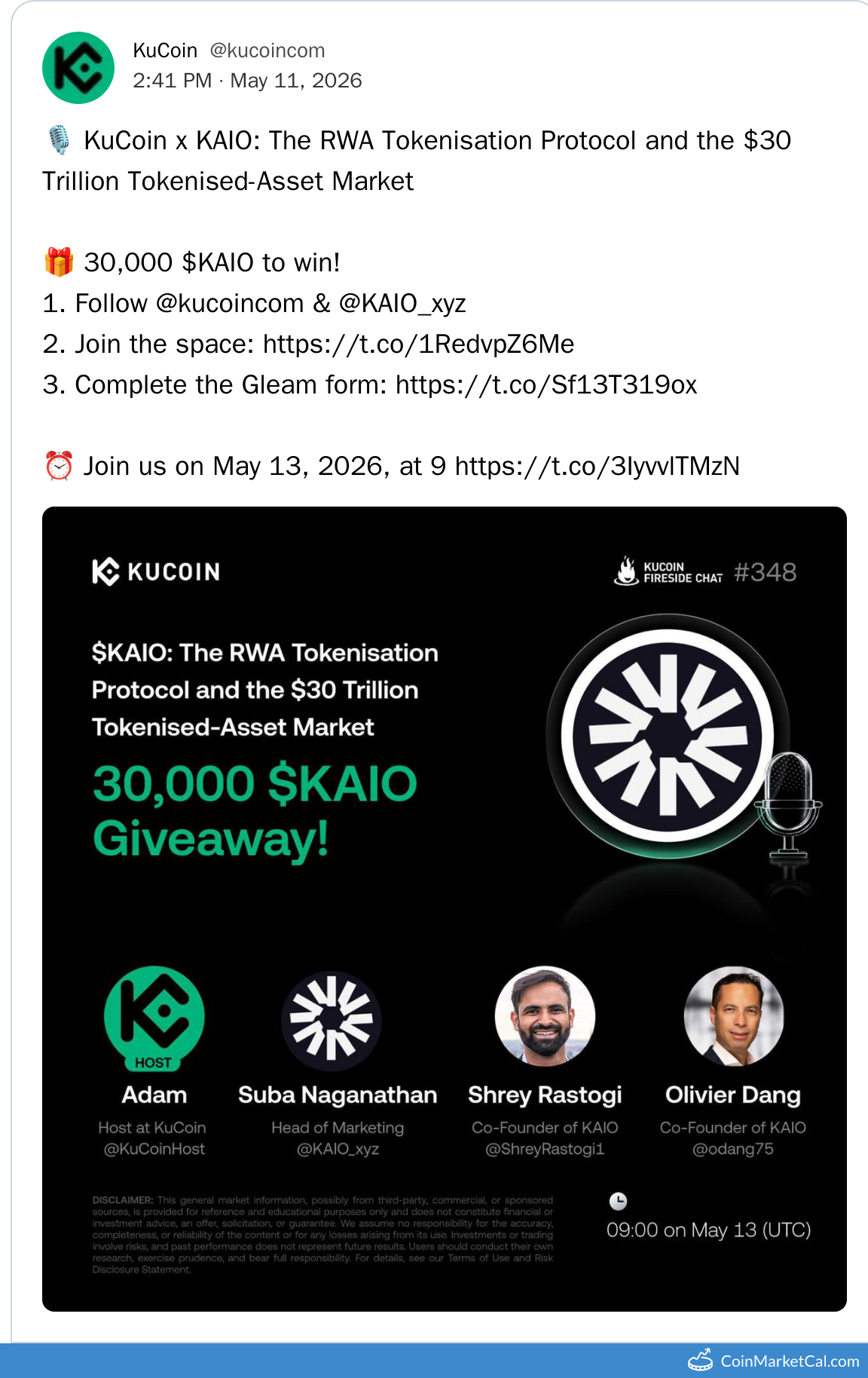 Talk with KuCoin