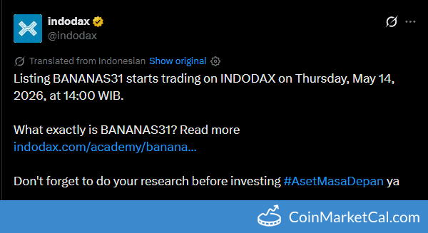 INDODAX Listing