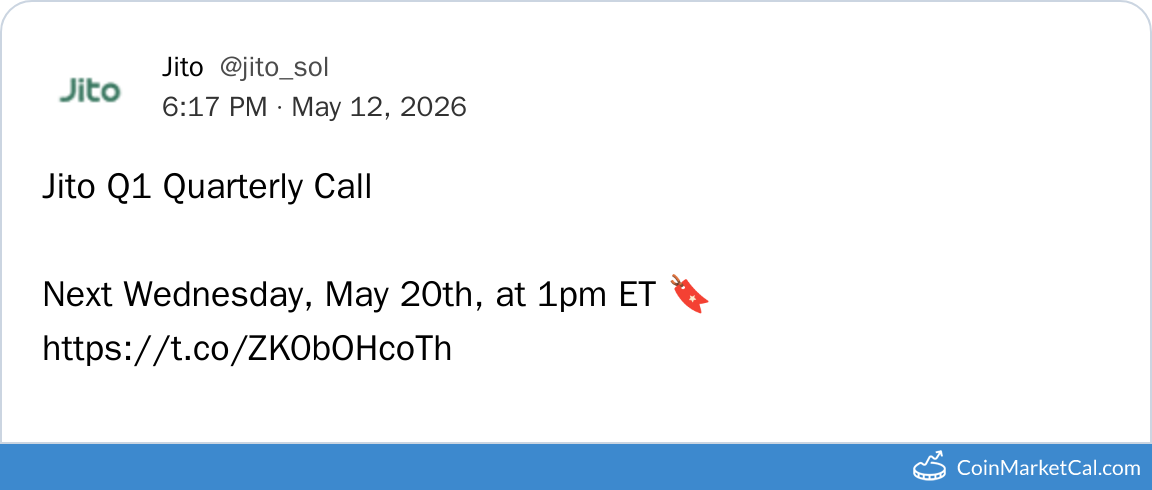 Q1 Quarterly Call