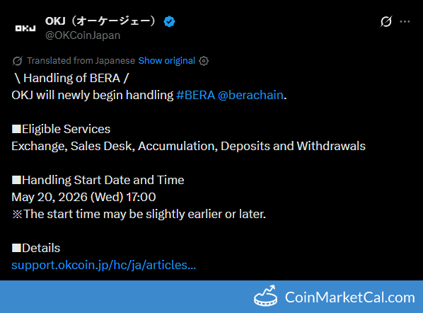 OKCoin Japan Listing
