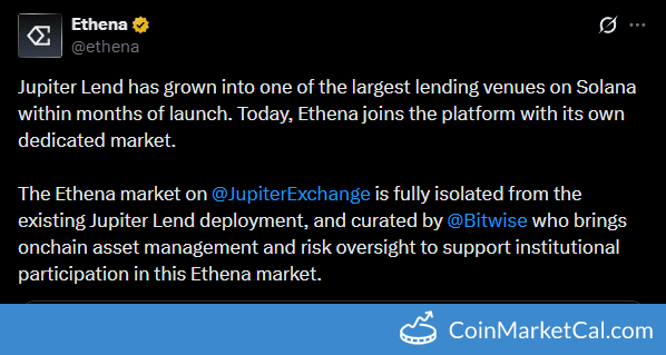 Ethena on Jupiter Lend