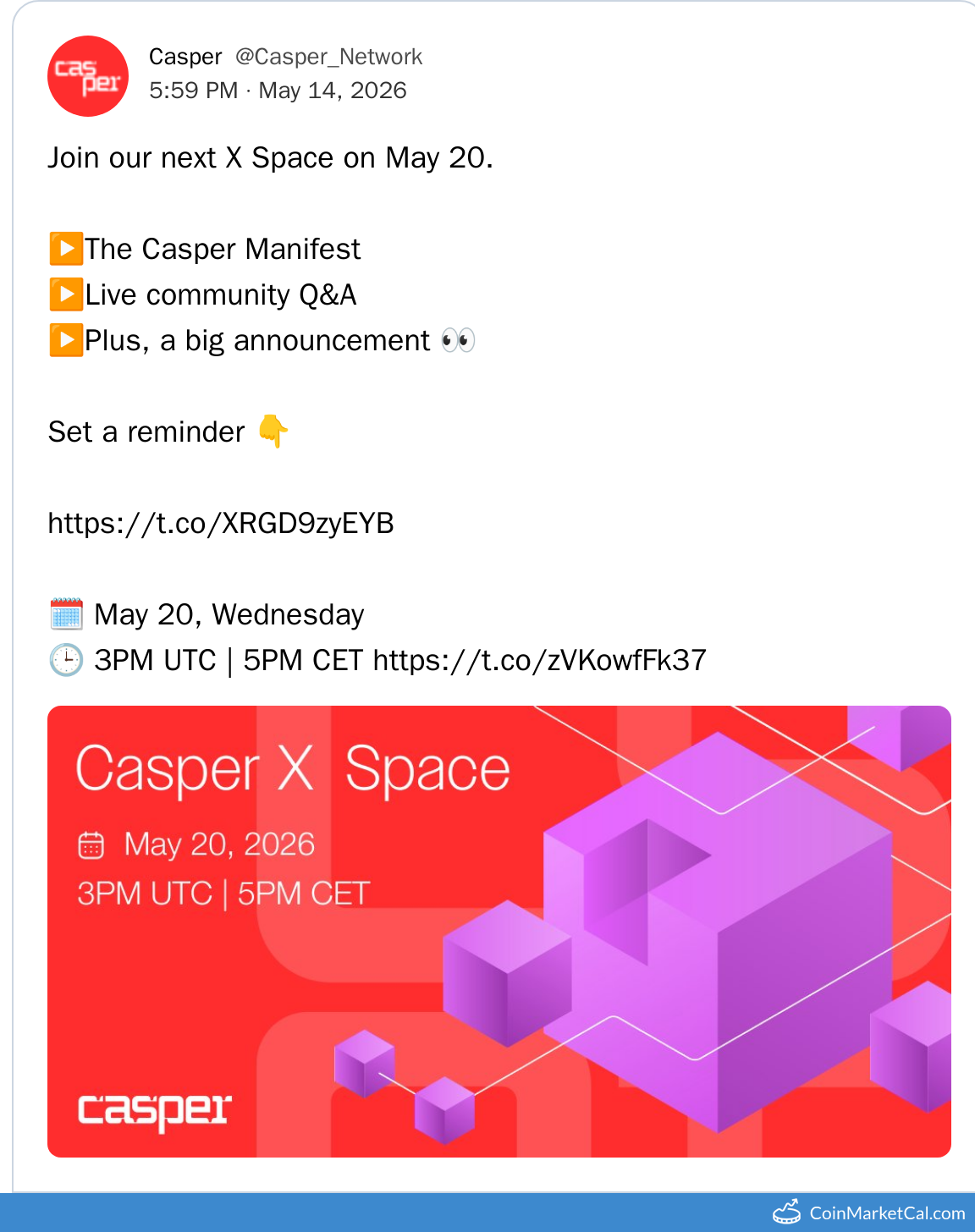 Manifest Space & Q&A