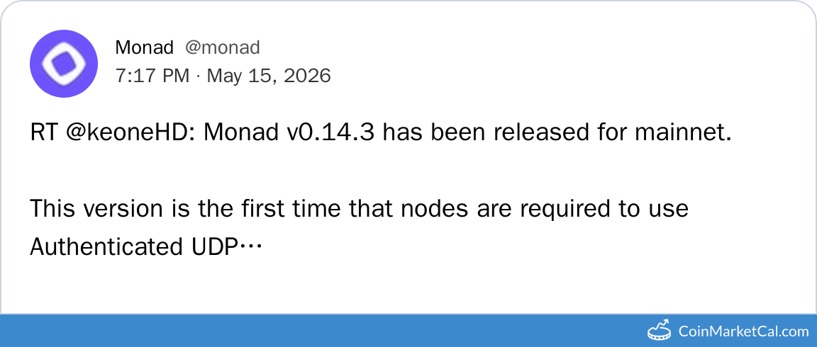 V0.14.3 on Mainnet