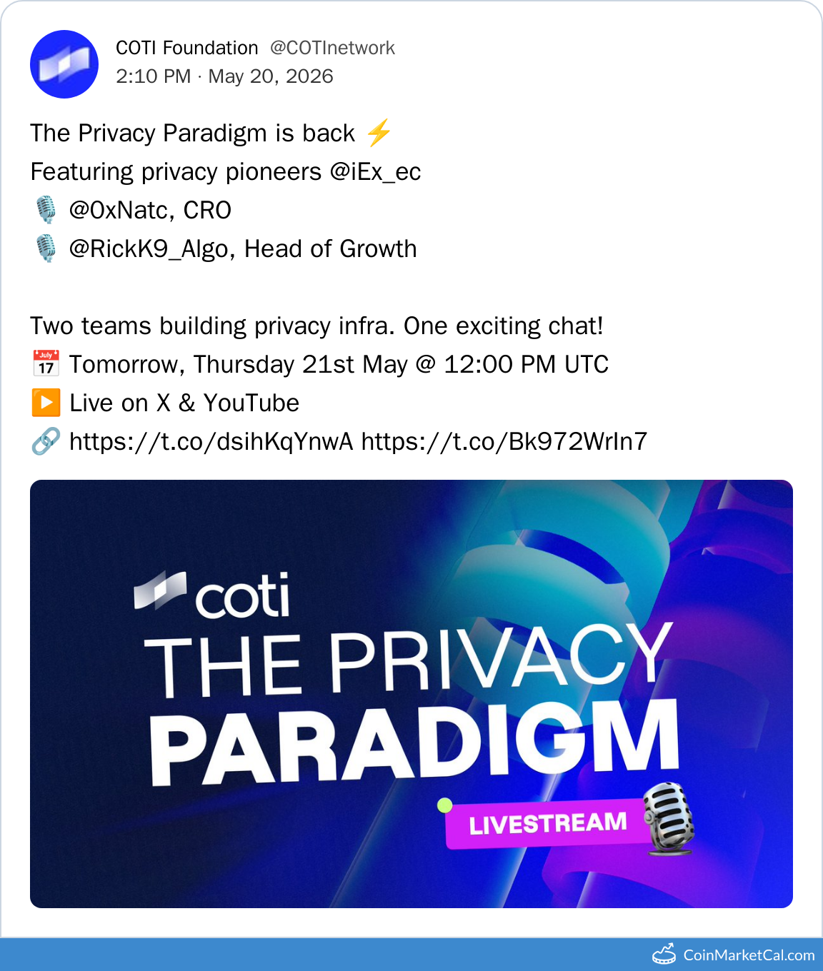 Privacy Paradigm Talk
