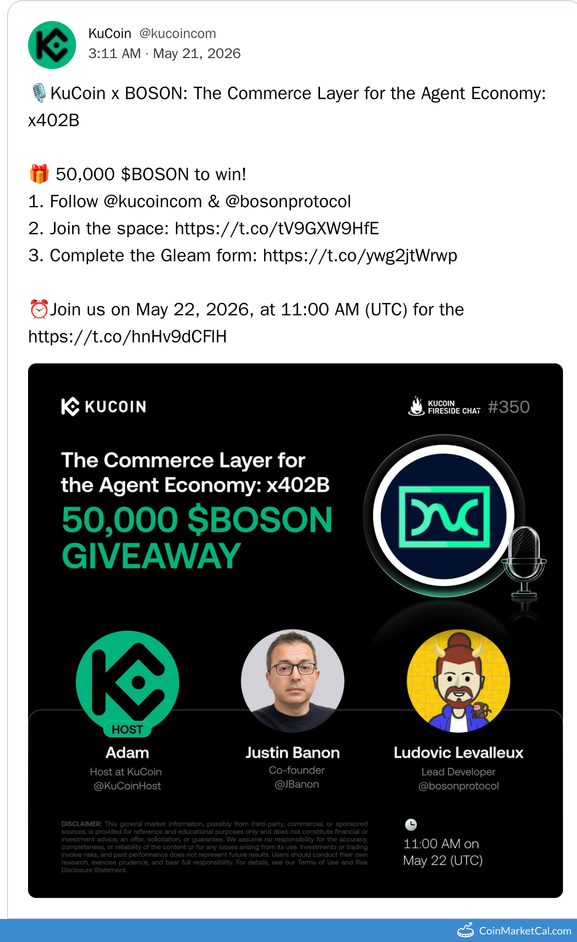 Talk with KuCoin
