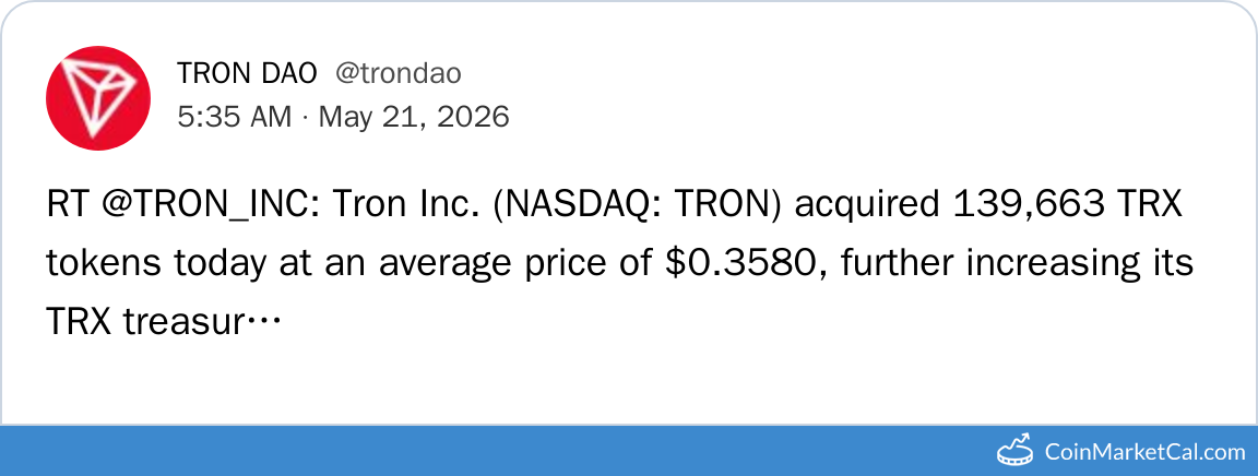 140K Token Buyback