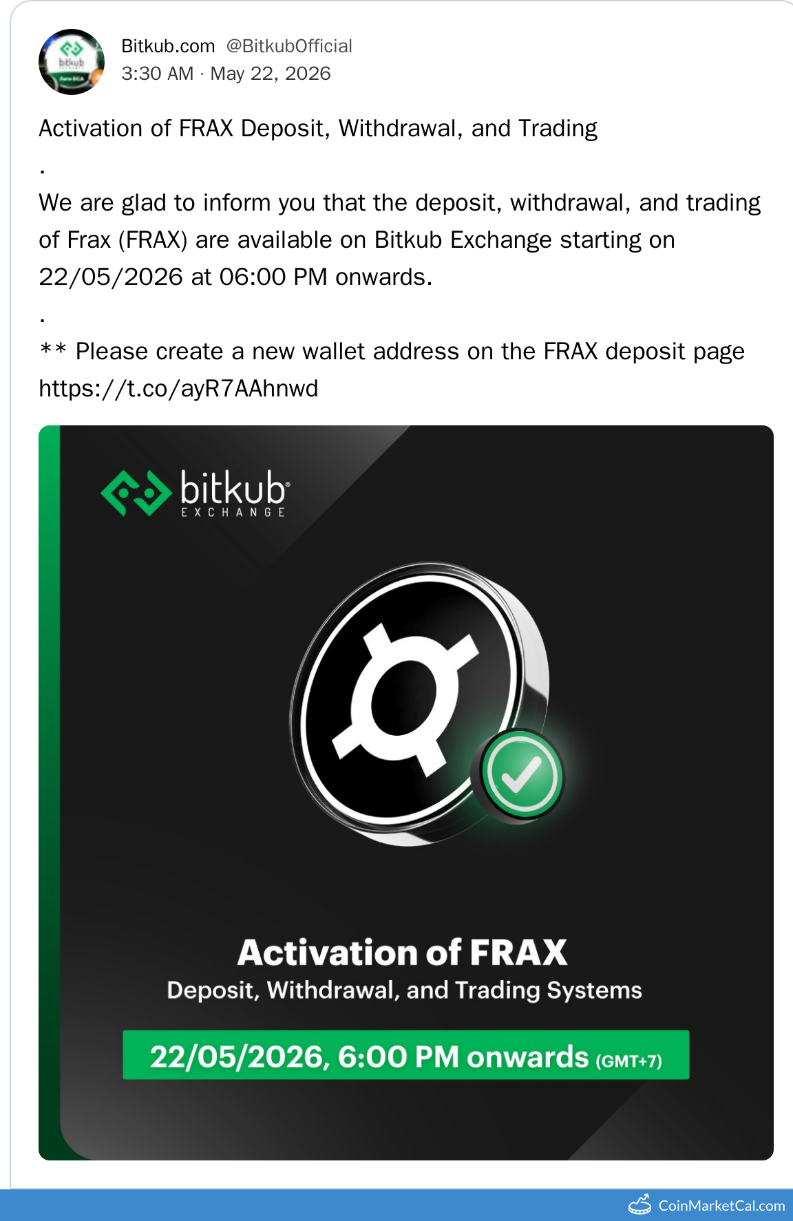 Bitkub Listing