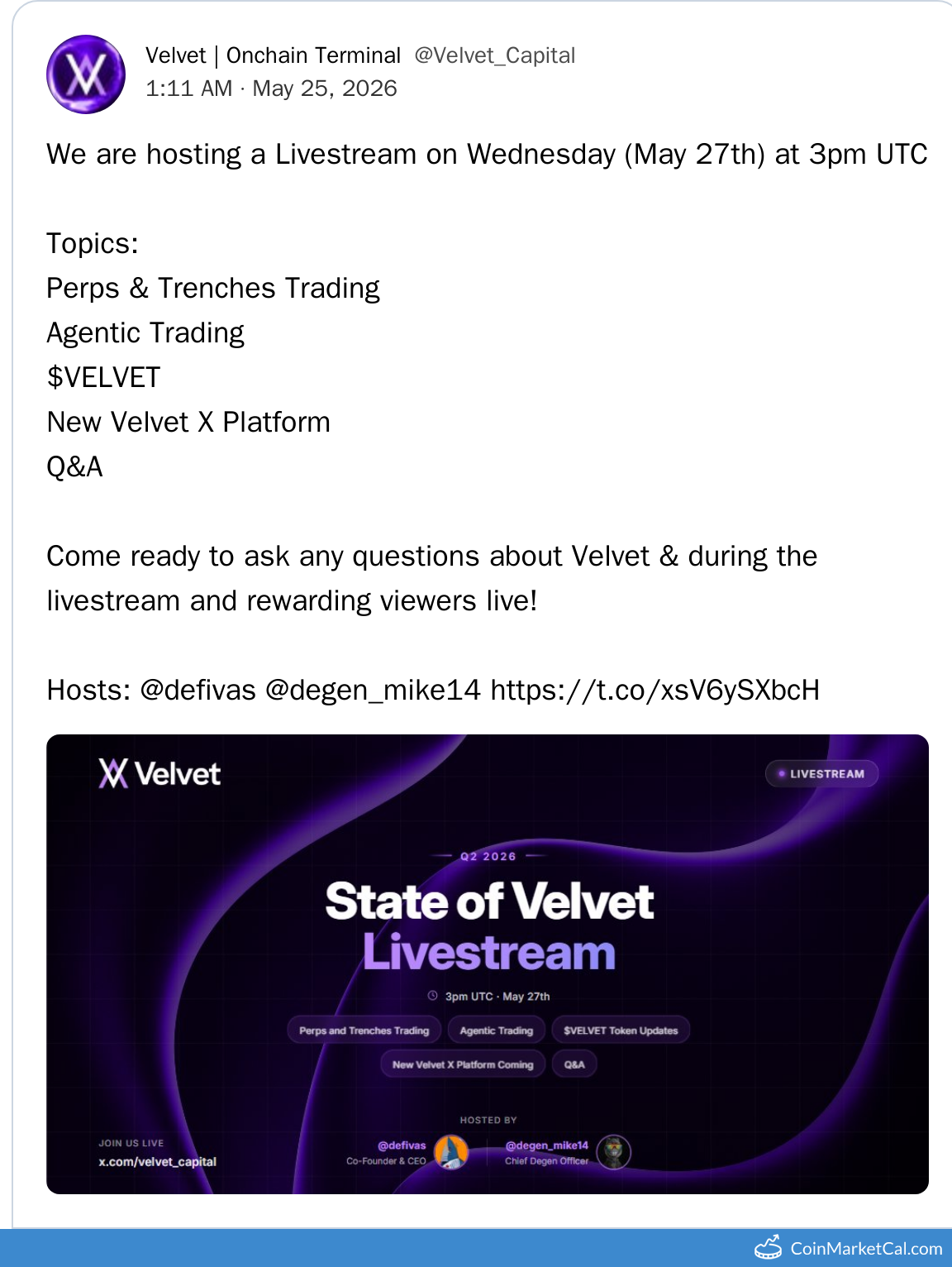 Livestream & Q&A