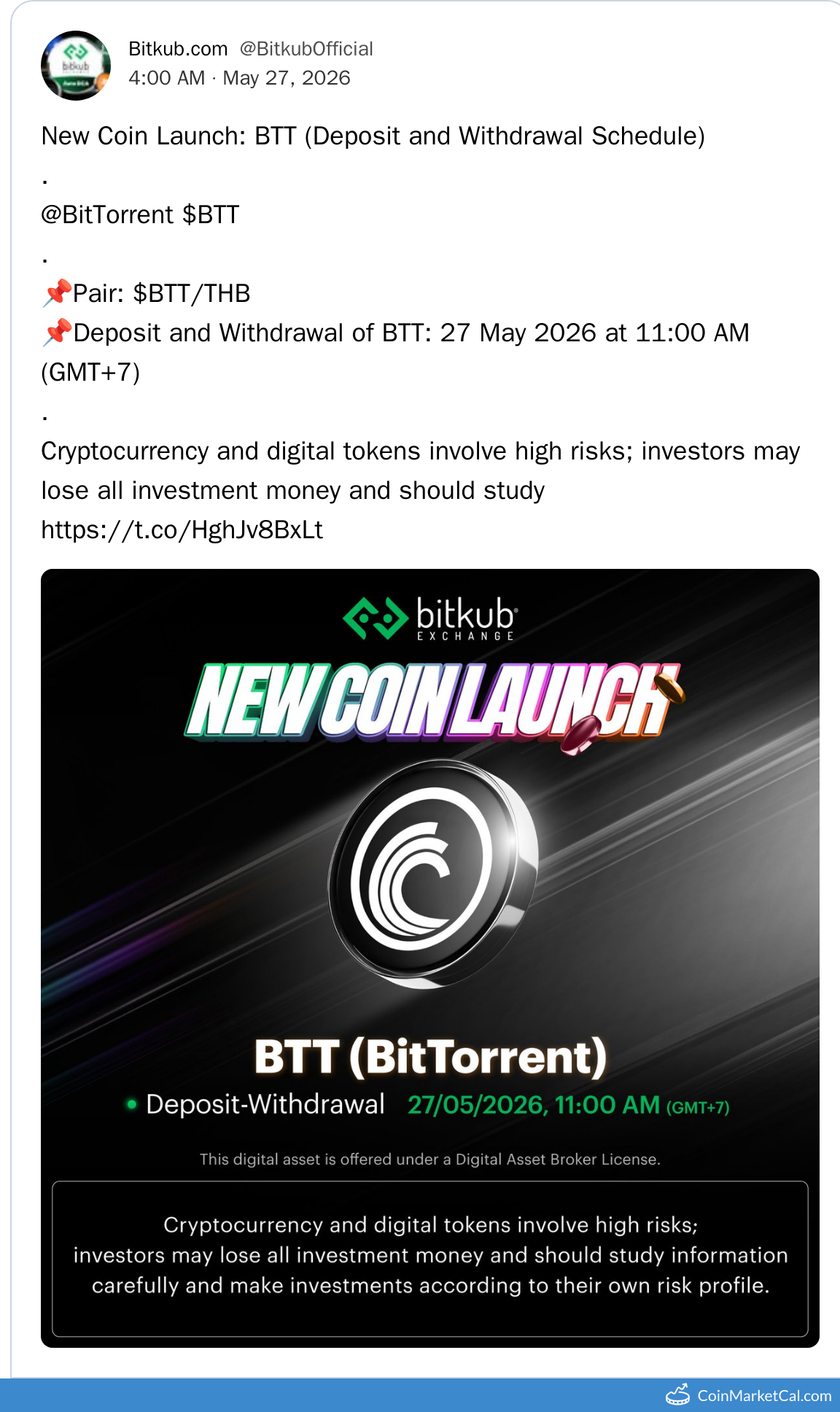 Bitkub.com Listing