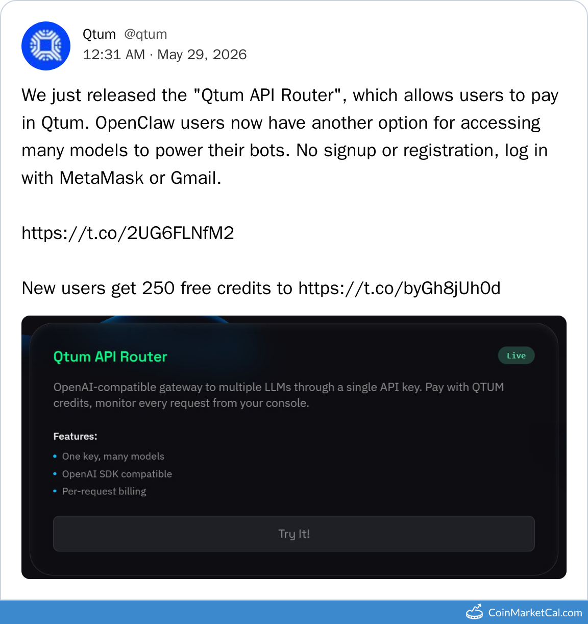 API Router Release
