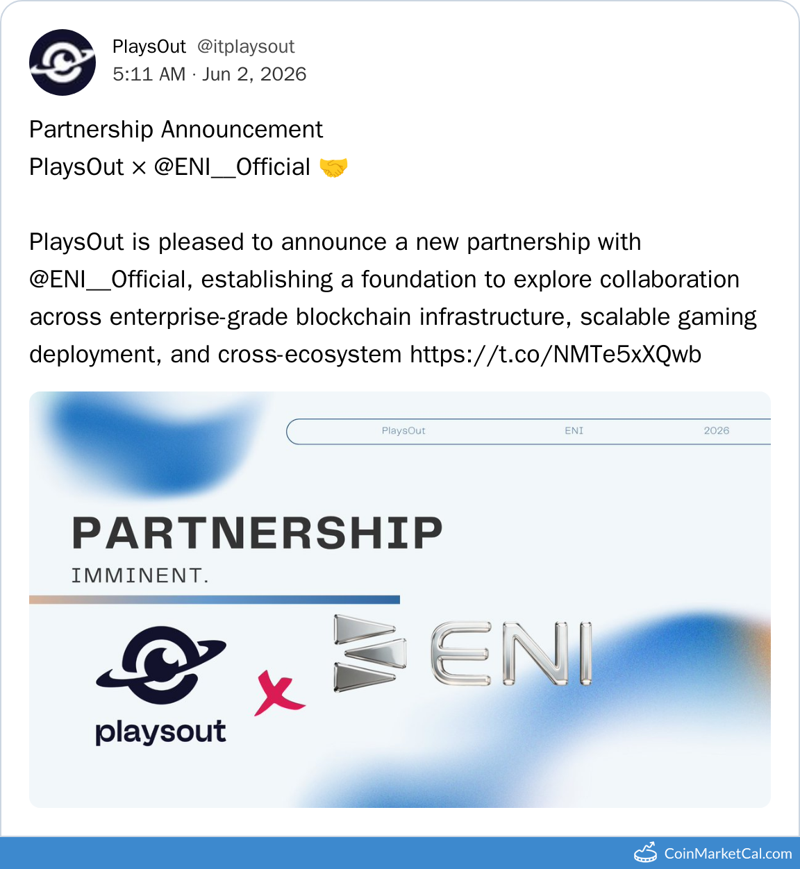 ENI Partnership