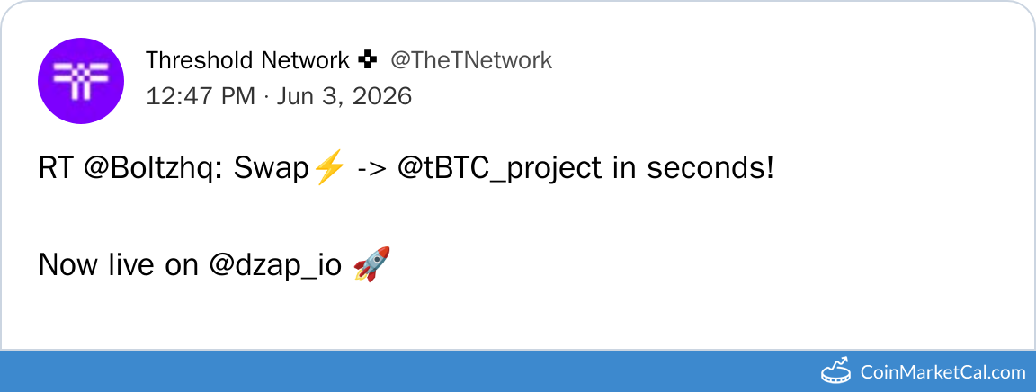TBTC Swaps on DZap