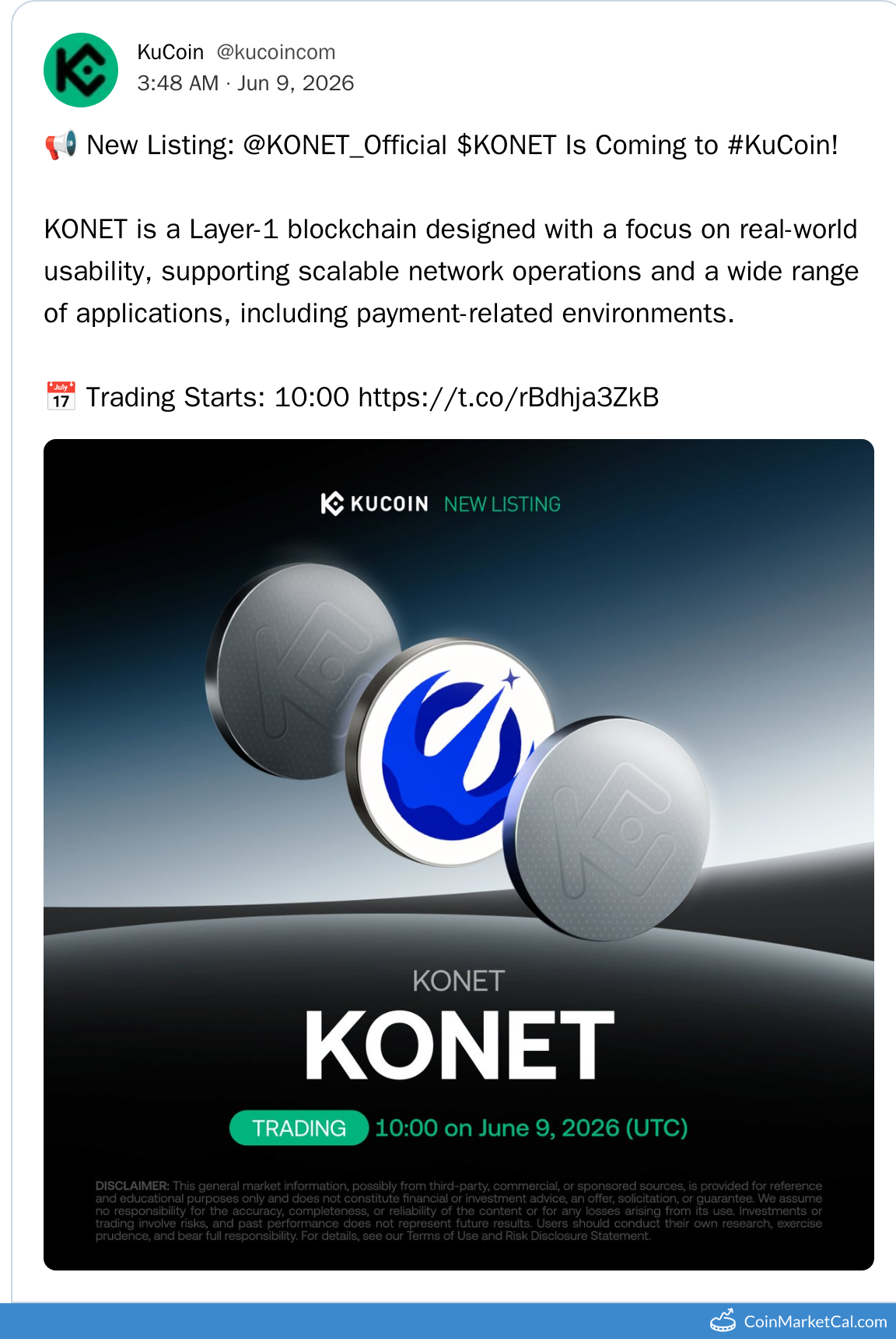KuCoin Listing